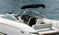 Photo of Cobalt 273 No Tower, 2012: Bimini Top in Boot, viewed from Port Rear 